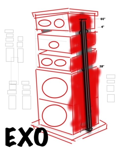 The first sketch I did when I had the idea