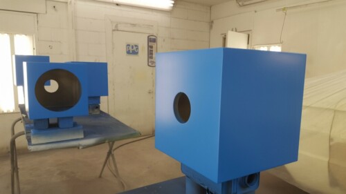 The first blue sample