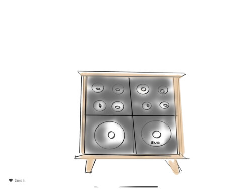 One of the very first drawings