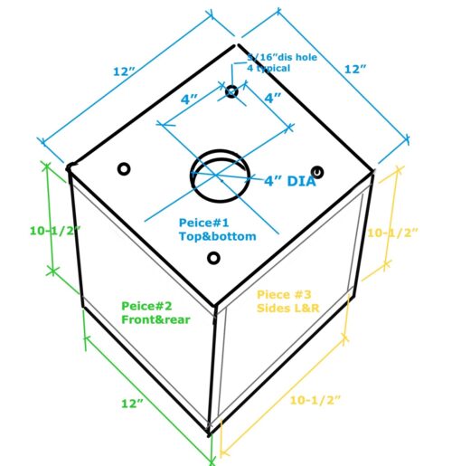 One of the earliest sketches of the first modules
